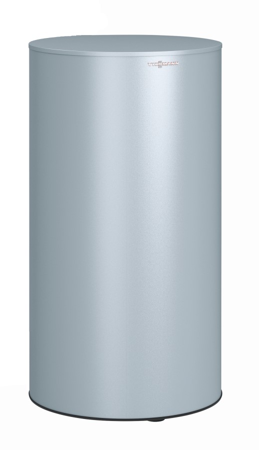 Viessmann Vitocell 100-V/-W (CVAA/B) μπόϊλερ λεβητοστασίου επισμαλτωμένο 160lt (χωρίς φλάντζα, με ψηφιακό θερμόμετρο τοίχου)